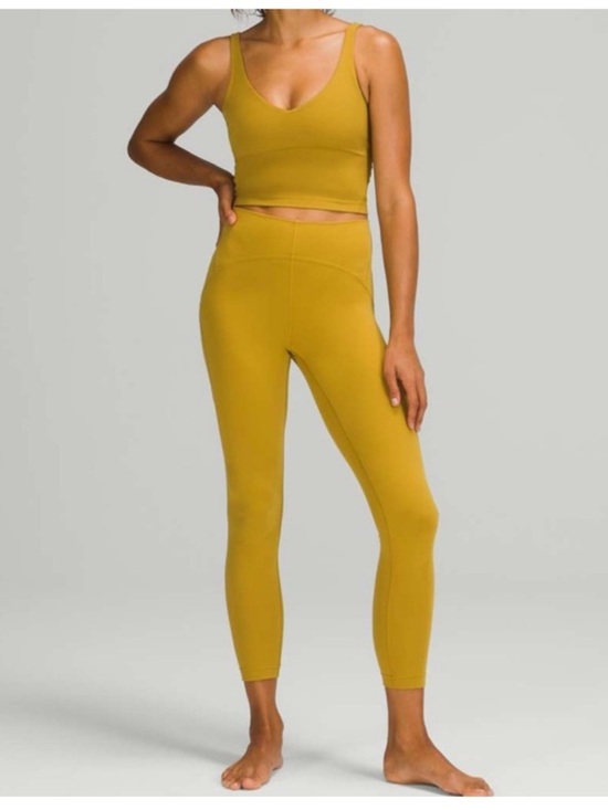 lululemon athletica Pants - Lululemon Instill High-Rise Tight 25" in Auric Gold size 0